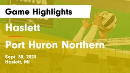 Haslett  vs Port Huron Northern Game Highlights - Sept. 30, 2023