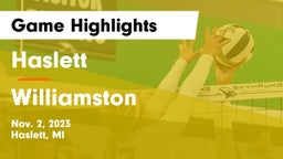 Haslett  vs Williamston  Game Highlights - Nov. 2, 2023