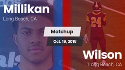 Matchup: Millikan  vs. Wilson  2018