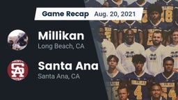 Recap: Millikan  vs. Santa Ana  2021