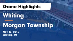 Whiting  vs Morgan Township Game Highlights - Nov 16, 2016