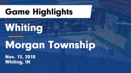 Whiting  vs Morgan Township Game Highlights - Nov. 13, 2018