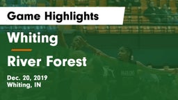 Whiting  vs River Forest  Game Highlights - Dec. 20, 2019