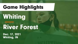 Whiting  vs River Forest  Game Highlights - Dec. 17, 2021
