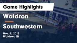 Waldron  vs Southwestern  Game Highlights - Nov. 9, 2018
