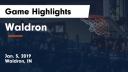 Waldron  Game Highlights - Jan. 5, 2019