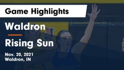 Waldron  vs Rising Sun  Game Highlights - Nov. 20, 2021