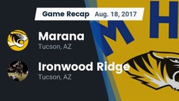 Recap: Marana  vs. Ironwood Ridge  2017