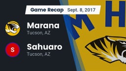 Recap: Marana  vs. Sahuaro  2017