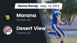 Recap: Marana  vs. Desert View  2019