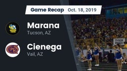 Recap: Marana  vs. Cienega  2019