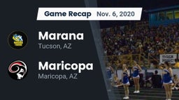 Recap: Marana  vs. Maricopa  2020