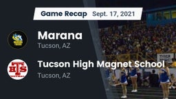 Recap: Marana  vs. Tucson High Magnet School 2021