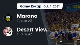 Recap: Marana  vs. Desert View  2021