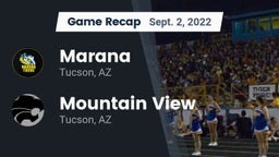 Recap: Marana  vs. Mountain View  2022