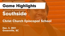 Southside  vs Christ Church Episcopal School Game Highlights - Dec. 3, 2021
