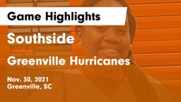 Southside  vs Greenville Hurricanes Game Highlights - Nov. 30, 2021