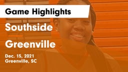 Southside  vs Greenville  Game Highlights - Dec. 15, 2021