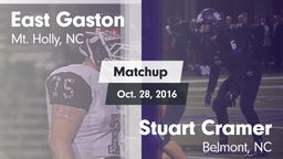 Matchup: East Gaston High vs. Stuart Cramer 2016