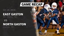 Recap: East Gaston  vs. North Gaston  2016