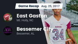 Recap: East Gaston  vs. Bessemer City  2017