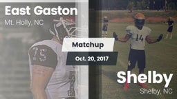 Matchup: East Gaston High vs. Shelby  2017