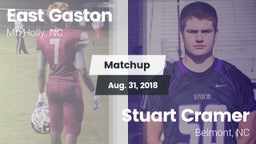 Matchup: East Gaston High vs. Stuart Cramer 2018