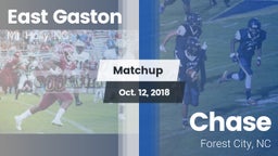 Matchup: East Gaston High vs. Chase  2018