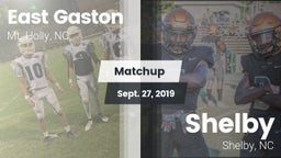 Matchup: East Gaston High vs. Shelby  2019