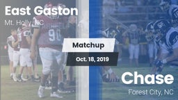 Matchup: East Gaston High vs. Chase  2019