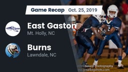 Recap: East Gaston  vs. Burns  2019