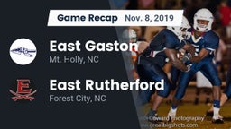 Recap: East Gaston  vs. East Rutherford  2019