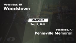 Matchup: Woodstown High vs. Pennsville Memorial  2016
