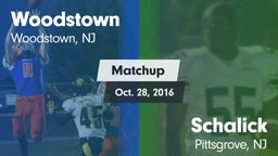 Matchup: Woodstown High vs. Schalick  2016
