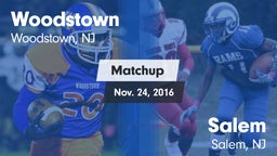Matchup: Woodstown High vs. Salem  2016