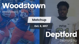 Matchup: Woodstown High vs. Deptford  2017