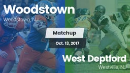 Matchup: Woodstown High vs. West Deptford  2017