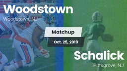 Matchup: Woodstown High vs. Schalick  2019
