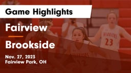 Fairview  vs Brookside  Game Highlights - Nov. 27, 2023