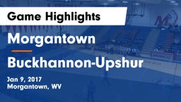 Morgantown  vs Buckhannon-Upshur  Game Highlights - Jan 9, 2017
