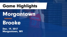 Morgantown  vs Brooke  Game Highlights - Dec. 19, 2017
