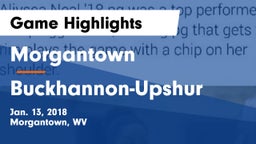 Morgantown  vs Buckhannon-Upshur  Game Highlights - Jan. 13, 2018