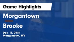 Morgantown  vs Brooke  Game Highlights - Dec. 19, 2018