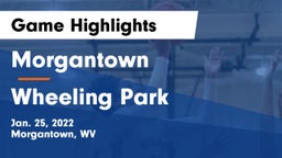 Morgantown  vs Wheeling Park Game Highlights - Jan. 25, 2022
