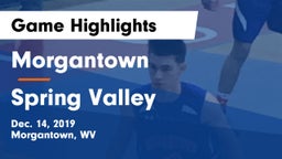 Morgantown  vs Spring Valley  Game Highlights - Dec. 14, 2019