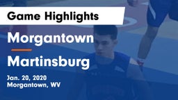 Morgantown  vs Martinsburg  Game Highlights - Jan. 20, 2020