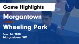 Morgantown  vs Wheeling Park Game Highlights - Jan. 24, 2020