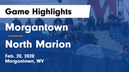 Morgantown  vs North Marion  Game Highlights - Feb. 20, 2020