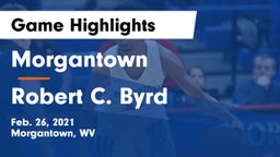 Morgantown  vs Robert C. Byrd  Game Highlights - Feb. 26, 2021