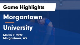 Morgantown  vs University  Game Highlights - March 9, 2022